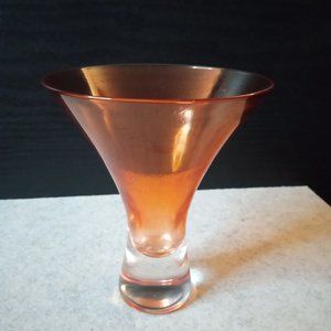Dansk Orange Cocktail Glass